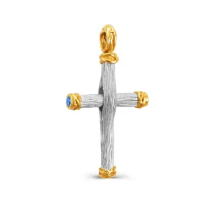 Подвеска из серебра 925 с фианитами