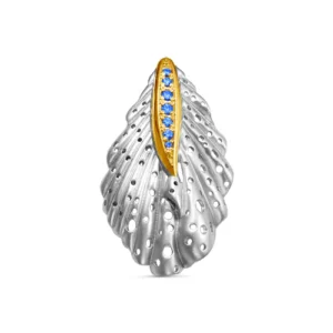 Подвеска из серебра 925 с фианитами